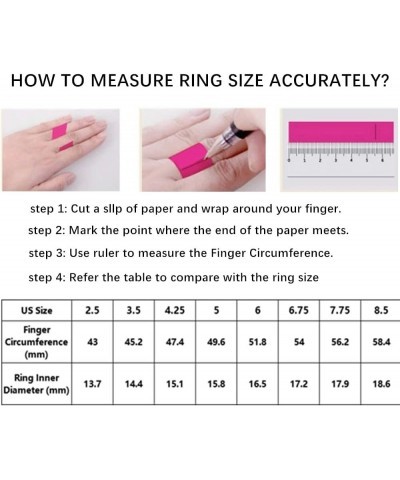 925 Sterling Silver Knuckle Rings for Women Minimalist Thin Stacking Rings Set 3PCS Midi Pinky Ring Size 2.5-8.5 6.75 SET 1 $...