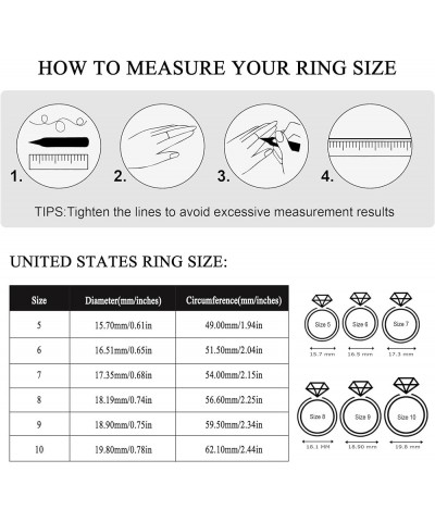 7Pcs Stackable Gold Rings for Women Non Tarnish Trendy Dainty 18K Gold Plated Stacking Cubic Zirconia Ring Set Pack Statement...