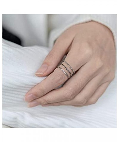 1mm Stainless Steel Rhombic Faced Classic Plain Stackable Wedding Band Ring Silver $5.50 Rings