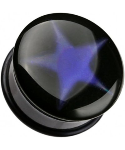 Thermotropic Star Single Flared Mood Plug 7/16" (11mm) $11.28 Earrings