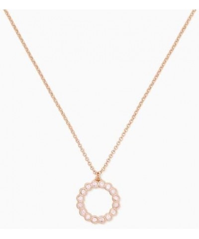 Necklace Full Circle Mini Pendant Blush/Rose Gold $30.60 Necklaces