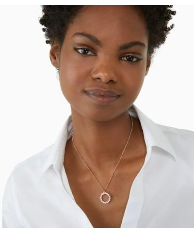 Necklace Full Circle Mini Pendant Blush/Rose Gold $30.60 Necklaces