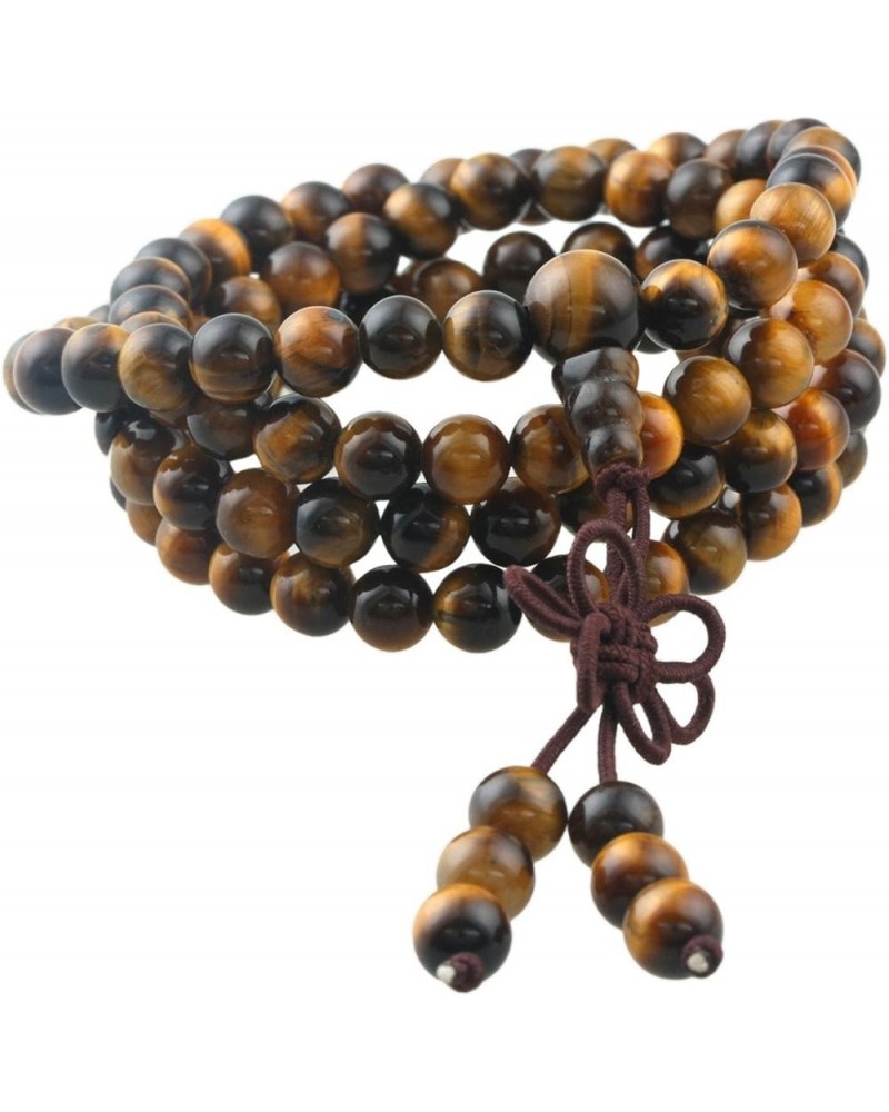 108 Stone Wrist Mala Bracelet,Necklace,Tibetan Buddhist Prayer Beads a tiger's eye stone $17.27 Bracelets