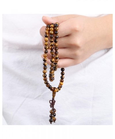 108 Stone Wrist Mala Bracelet,Necklace,Tibetan Buddhist Prayer Beads a tiger's eye stone $17.27 Bracelets