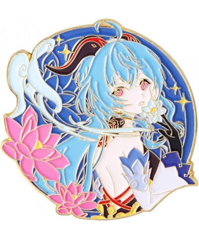 Genshin Impact Kokomi Brooch Pin - Kokomi Characters Cosplay Enamel Brooch Lapel Pin - Gift for Fans, Women and Girls (Kokomi...