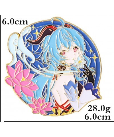 Genshin Impact Kokomi Brooch Pin - Kokomi Characters Cosplay Enamel Brooch Lapel Pin - Gift for Fans, Women and Girls (Kokomi...