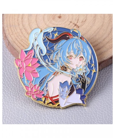 Genshin Impact Kokomi Brooch Pin - Kokomi Characters Cosplay Enamel Brooch Lapel Pin - Gift for Fans, Women and Girls (Kokomi...