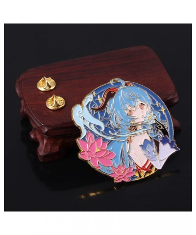 Genshin Impact Kokomi Brooch Pin - Kokomi Characters Cosplay Enamel Brooch Lapel Pin - Gift for Fans, Women and Girls (Kokomi...