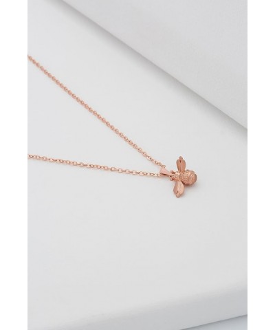 London Bellema Bumble Pendant Necklace for Women Rose Gold Tone $27.60 Necklaces