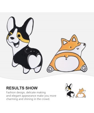 4 pcs Enamel Pins cute enamel pins enamel pin badges enamel lapel pins Corgi Shiba Inu As Shownx2pcs 2.79x2.54cmx2pcs $7.04 B...