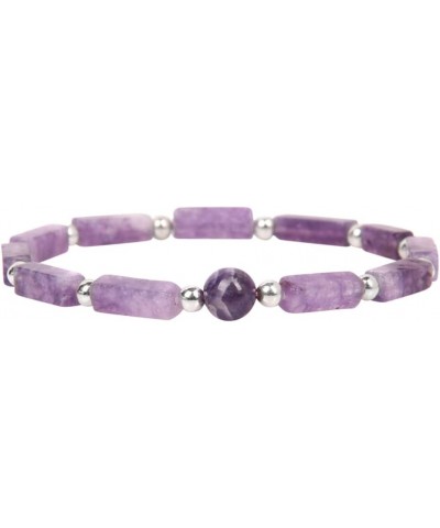 Amethyst Body-Purify Bracelet, Amethyst Healthy Slimming Bracelet for Weight Loss, Healing Crystal Gemstone Bracelet for Wome...