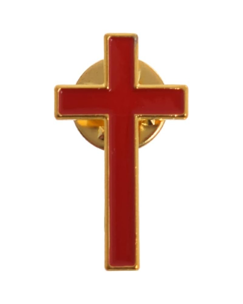 Church Clergy Mass Brooch Cross Badge Lapel Pin Red 1 $7.36 Brooches & Pins