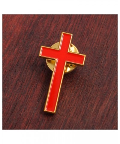 Church Clergy Mass Brooch Cross Badge Lapel Pin Red 1 $7.36 Brooches & Pins