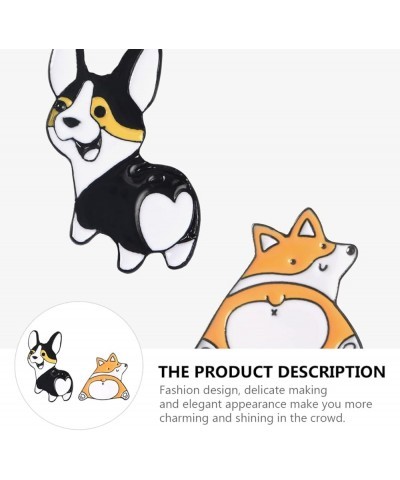 4 pcs Enamel Pins cute enamel pins enamel pin badges enamel lapel pins Corgi Shiba Inu As Shownx2pcs 2.79x2.54cmx2pcs $7.04 B...