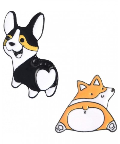 4 pcs Enamel Pins cute enamel pins enamel pin badges enamel lapel pins Corgi Shiba Inu As Shownx2pcs 2.79x2.54cmx2pcs $7.04 B...