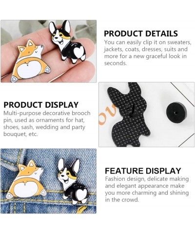 4 pcs Enamel Pins cute enamel pins enamel pin badges enamel lapel pins Corgi Shiba Inu As Shownx2pcs 2.79x2.54cmx2pcs $7.04 B...