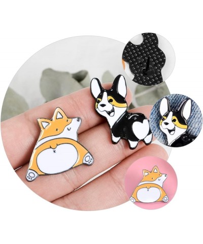 4 pcs Enamel Pins cute enamel pins enamel pin badges enamel lapel pins Corgi Shiba Inu As Shownx2pcs 2.79x2.54cmx2pcs $7.04 B...