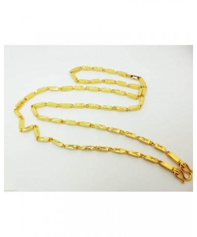 23k 24k Thai Yellow Gold GP Filled Necklace 23 Gram 26 INCH Jewellery Jewellery $26.49 Necklaces