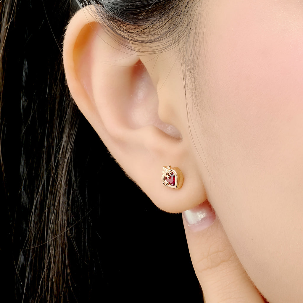 Berry Boo silver earrings with gemstones ZT00X000009