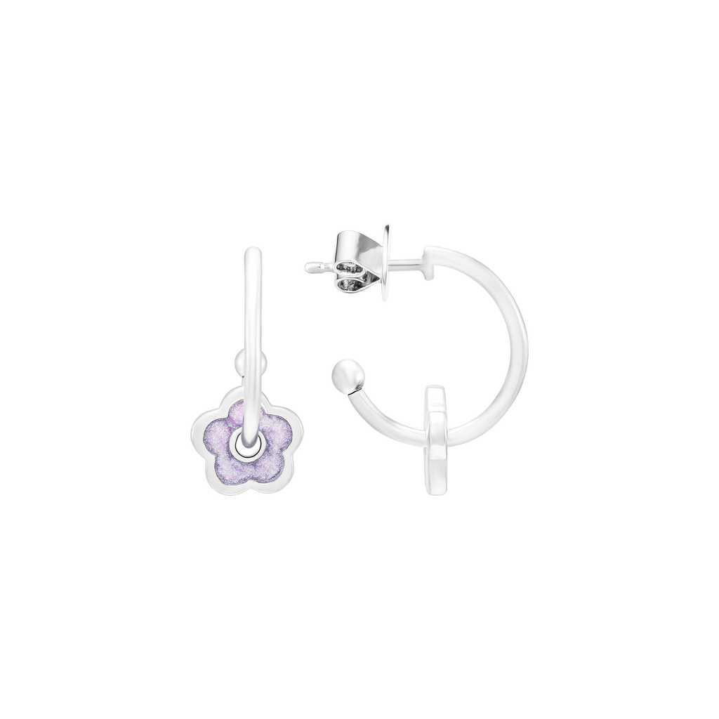 Bloomie silver earrings 0000W000153