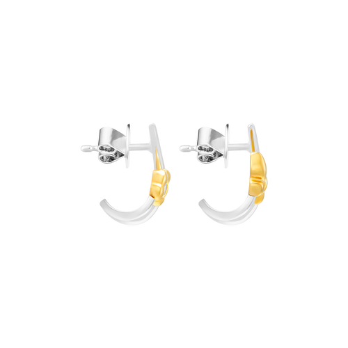 Bloomie silver earrings with gemstones XM00C000044