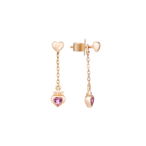 Berry Boo silver earrings with gemstones ZT00X000008