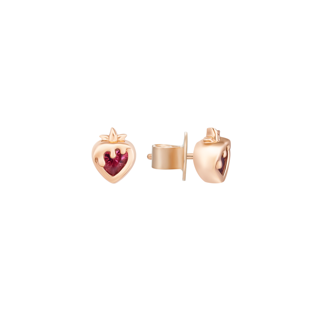 Berry Boo silver earrings with gemstones ZT00X000009