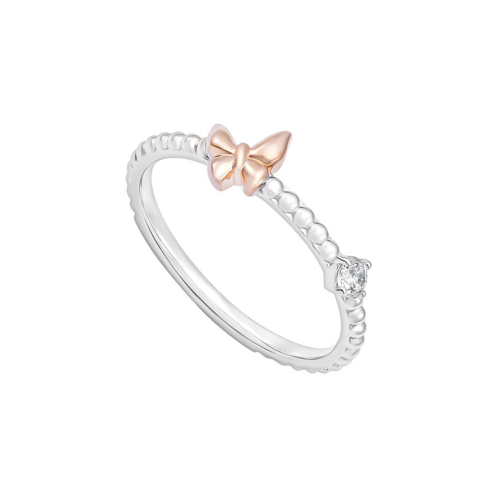 Bloomie silver ring with gemstones XM00H000057